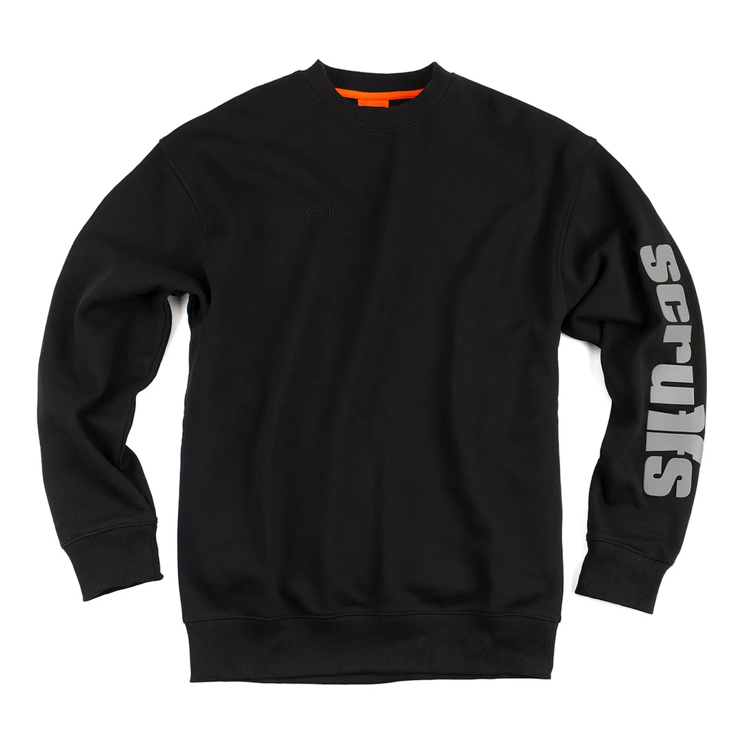 Scruffs Fintry Sweatshirt Black — Hero #colour_black
