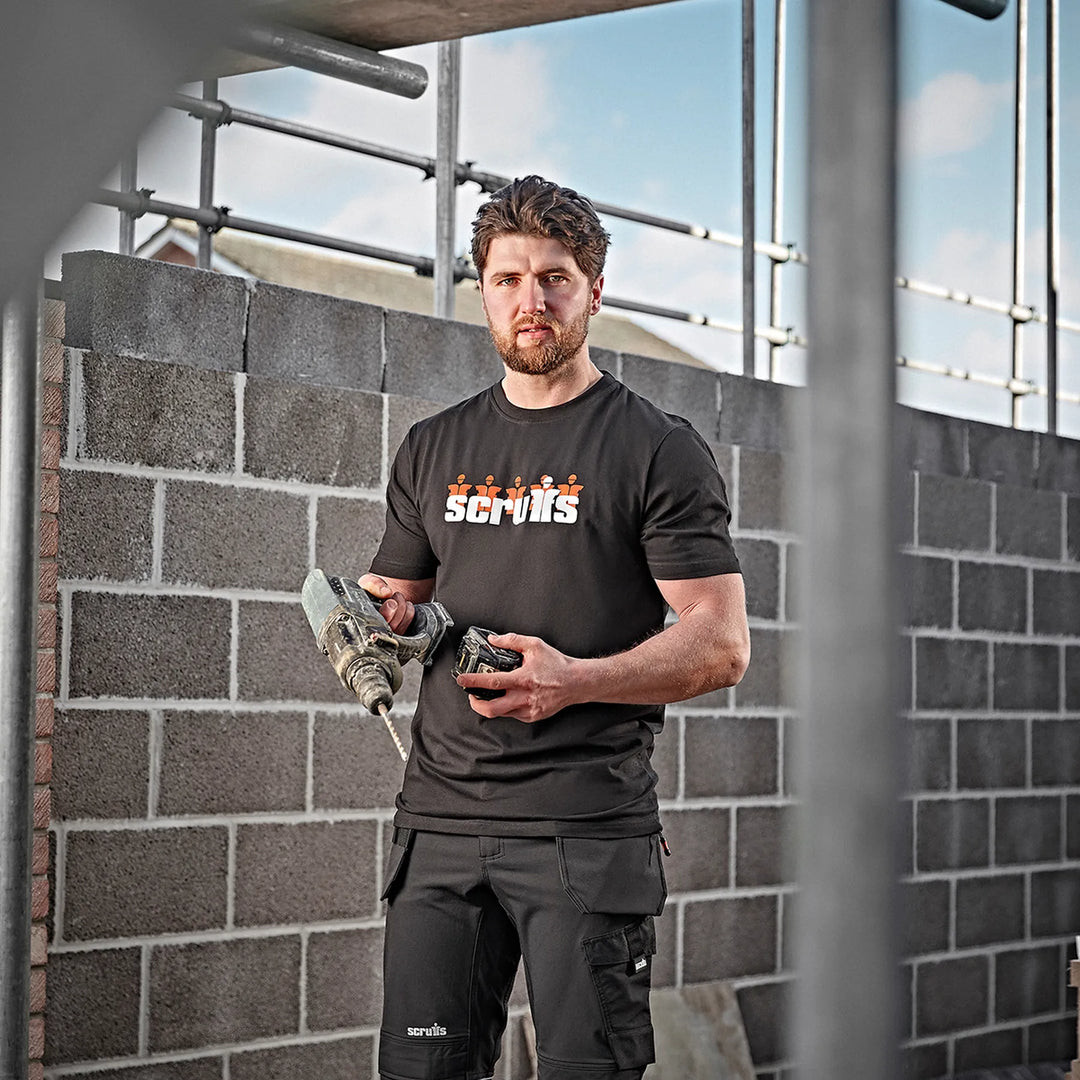 Scruffs Graphic T-Shirt Black — Product Detail 5 