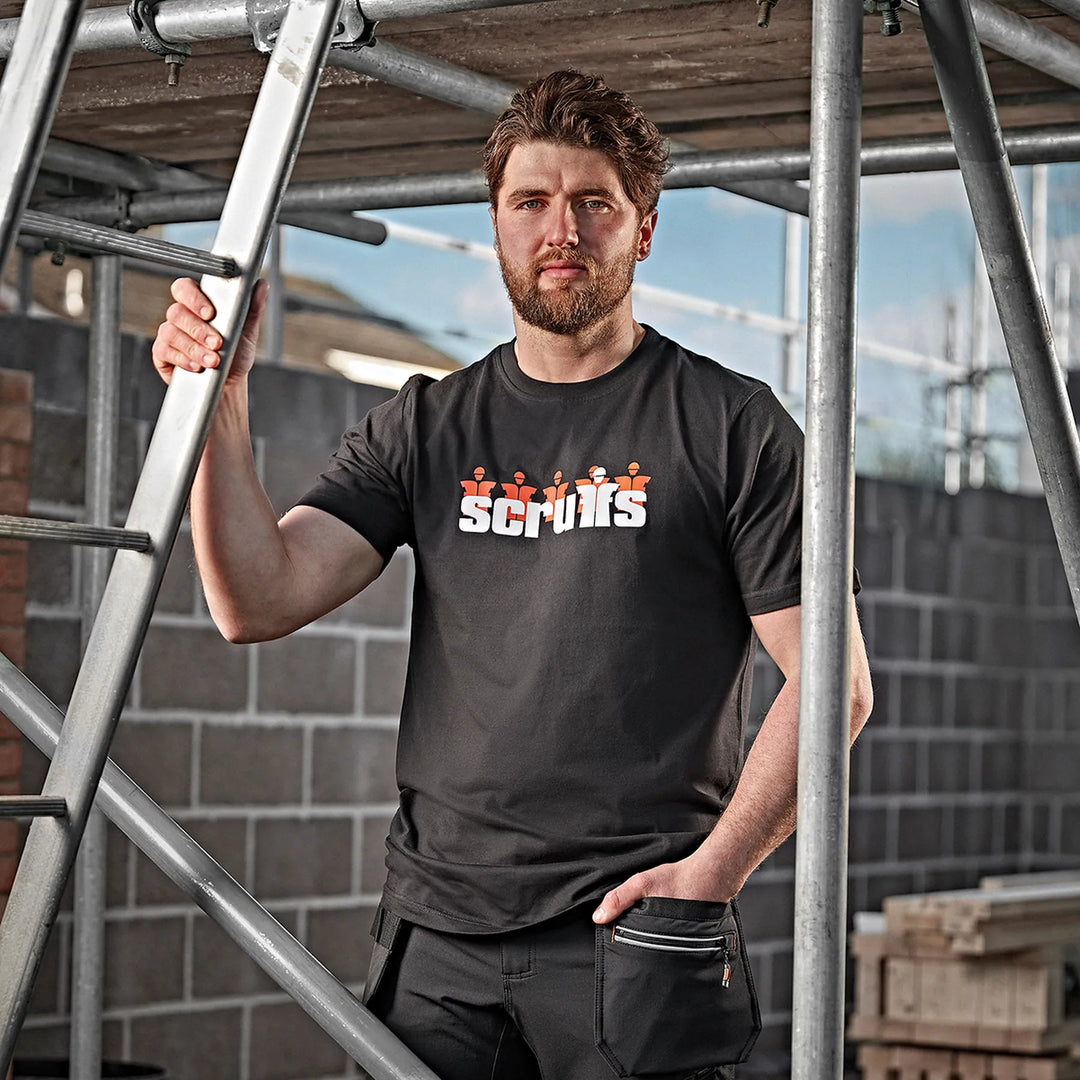 Scruffs Graphic T-Shirt Black — Product Detail 7 