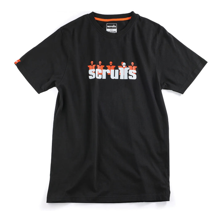 Scruffs Graphic T-Shirt Black — Hero 