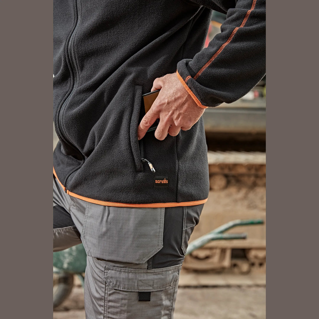 Scruffs Harbour Micro Fleece Jacket Black — Product Detail 16 