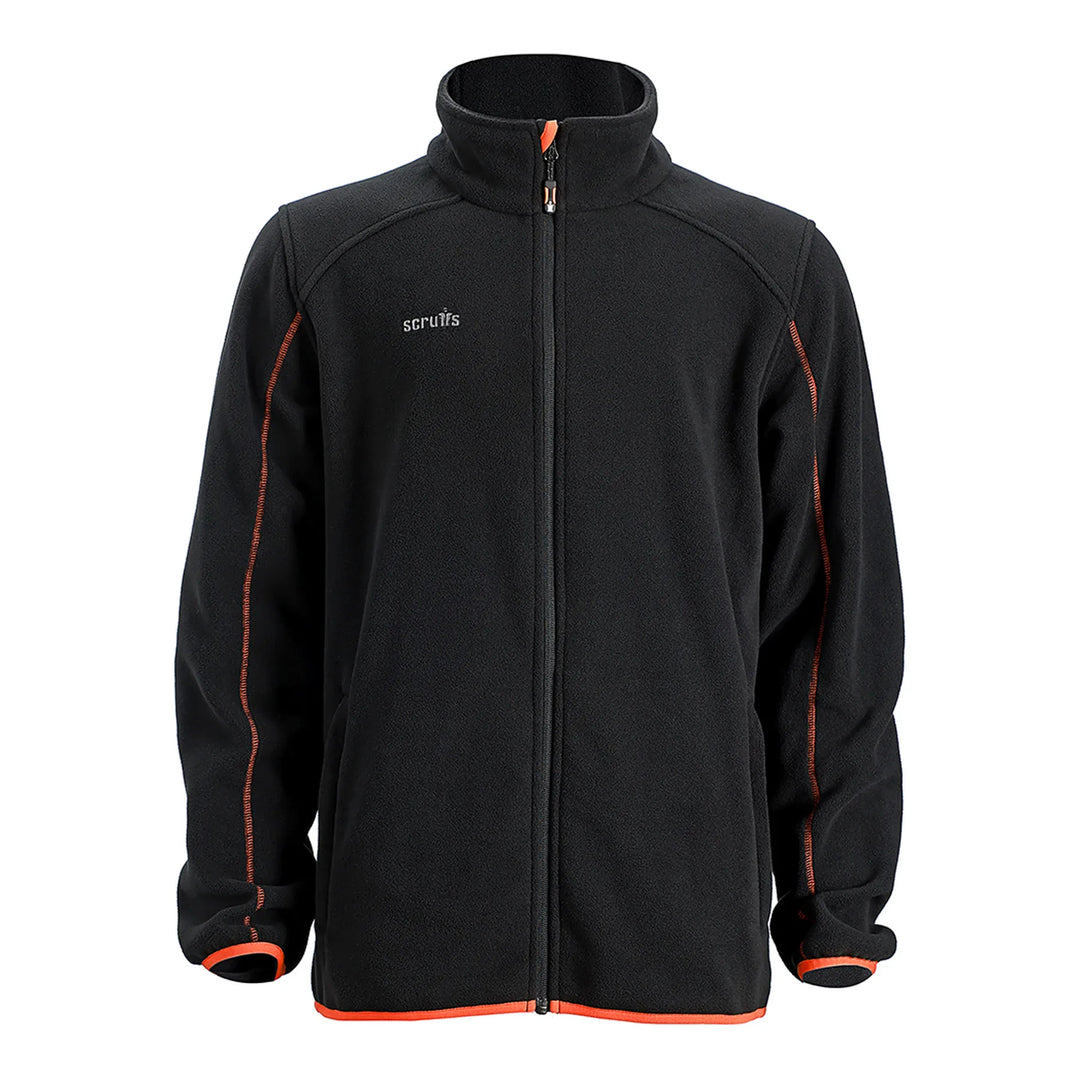 Scruffs Harbour Micro Fleece Jacket Black — Hero #colour_black