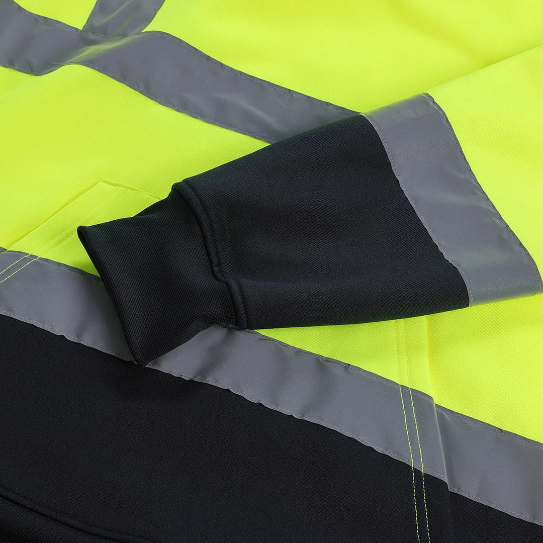 Scruffs Hi-Vis Hoodie Yellow/Navy — Product Detail 410 