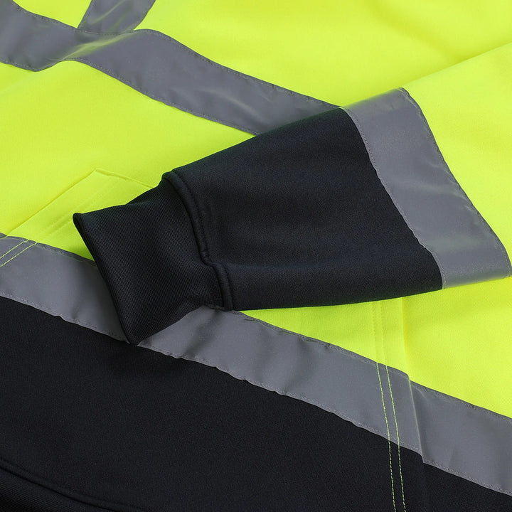 Scruffs Hi-Vis Hoodie Yellow/Navy — Product Detail 410 