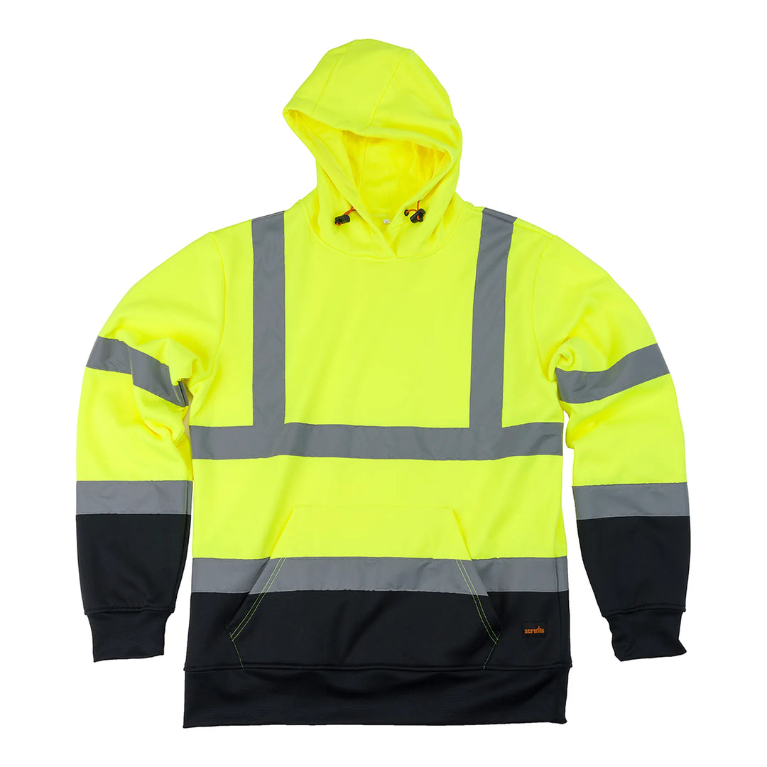 Scruffs Hi-Vis Hoodie Yellow/Navy — Product Detail 414 