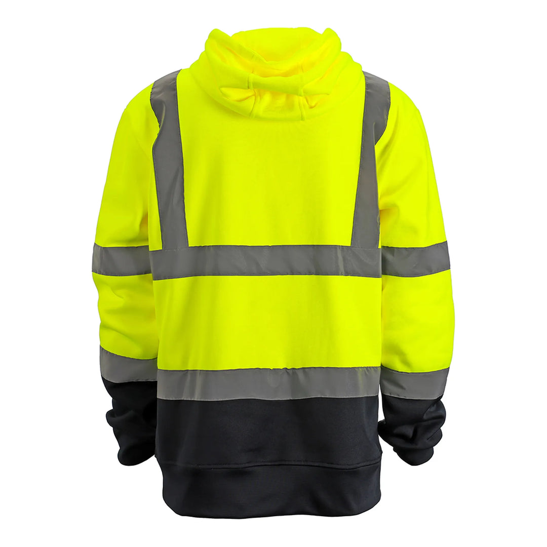 Scruffs Hi-Vis Hoodie Yellow/Navy — Product Detail 418 