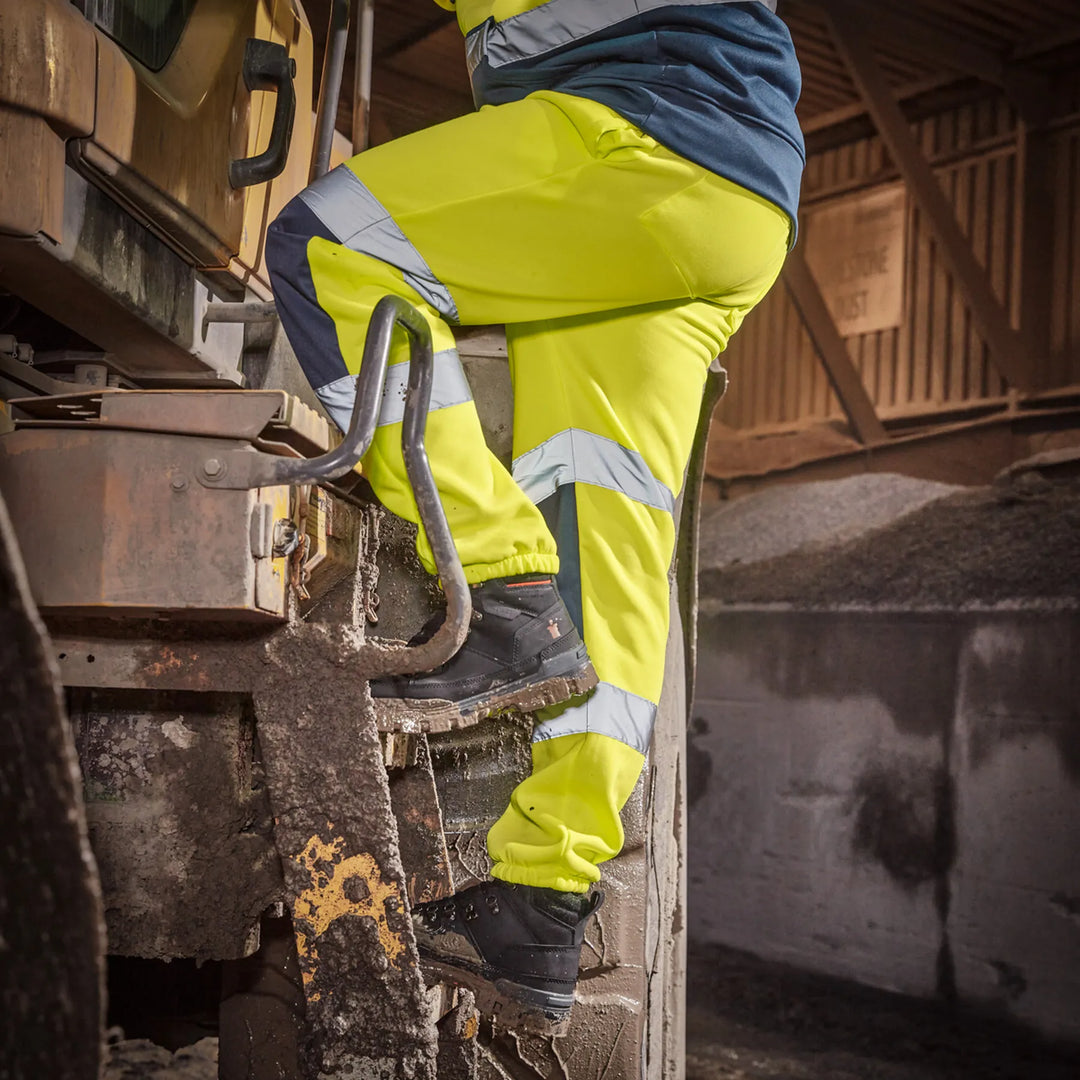 Scruffs Hi-Vis Joggers Yellow/Navy — Product Detail 404 
