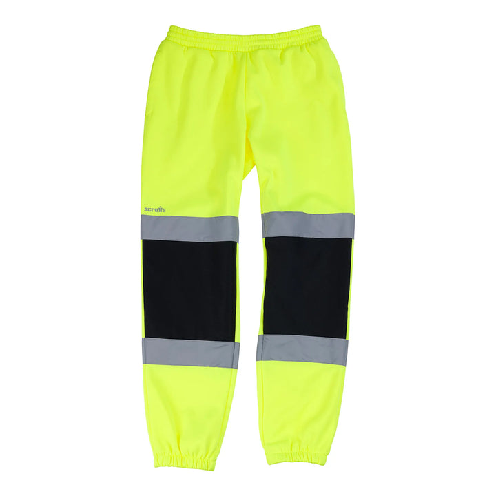 Scruffs Hi-Vis Joggers Yellow/Navy — Product Detail 411 