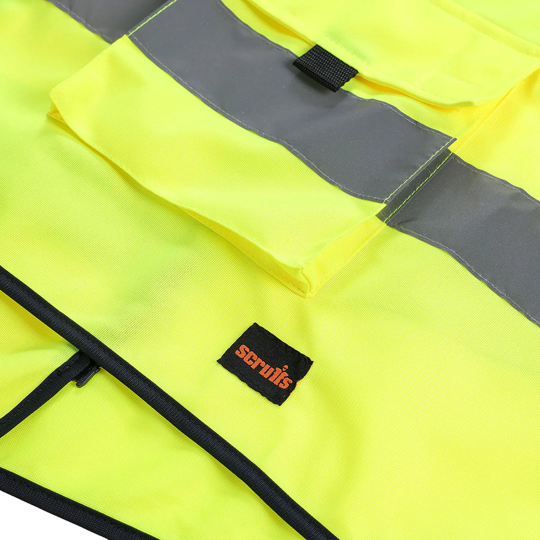 Scruffs Hi-Vis Technical Vest Yellow — Product Detail 402 