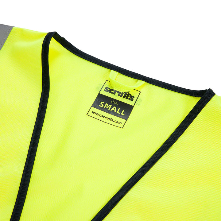 Scruffs Hi-Vis Technical Vest Yellow — Product Detail 406 