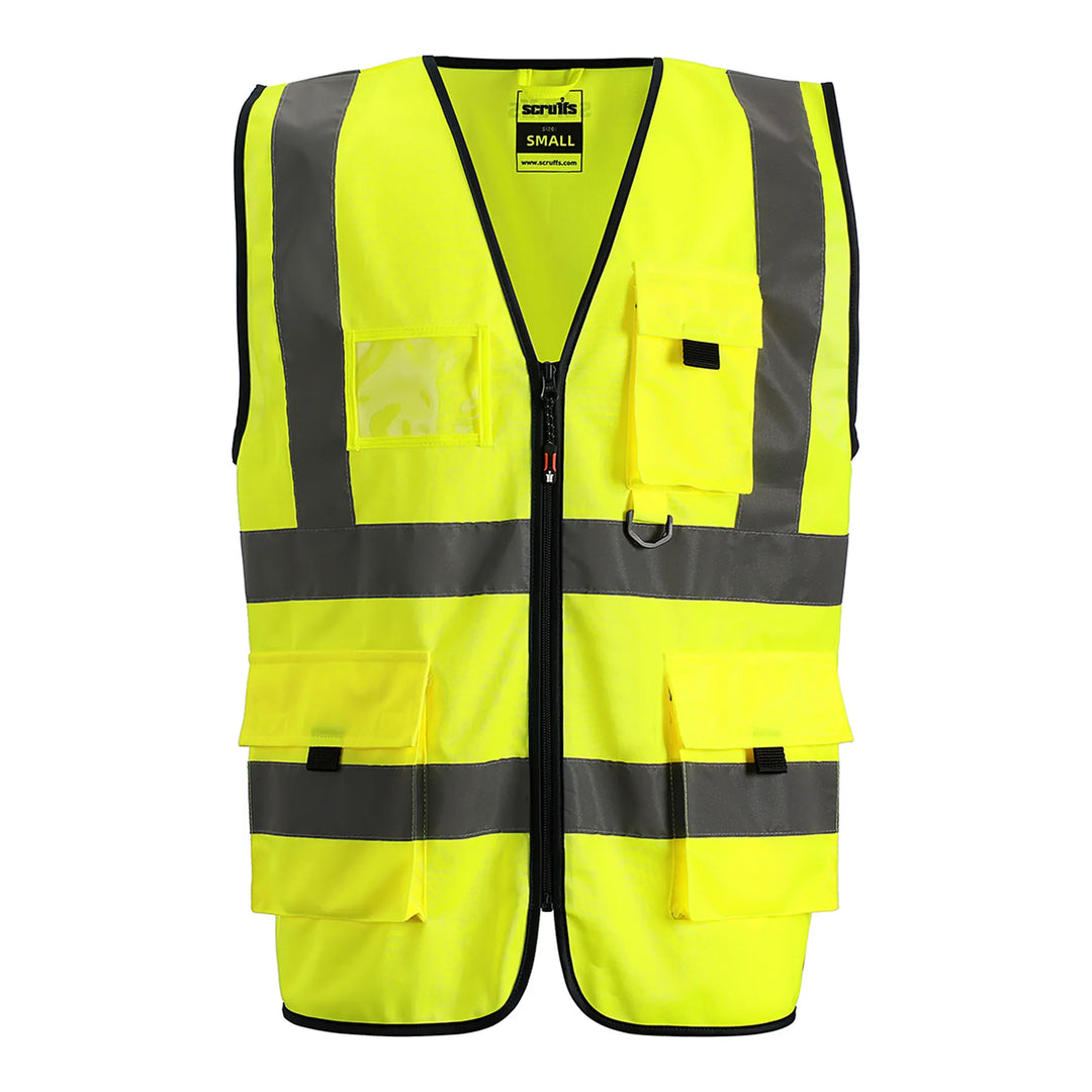 Scruffs Hi-Vis Technical Vest Yellow — Product Detail 410 