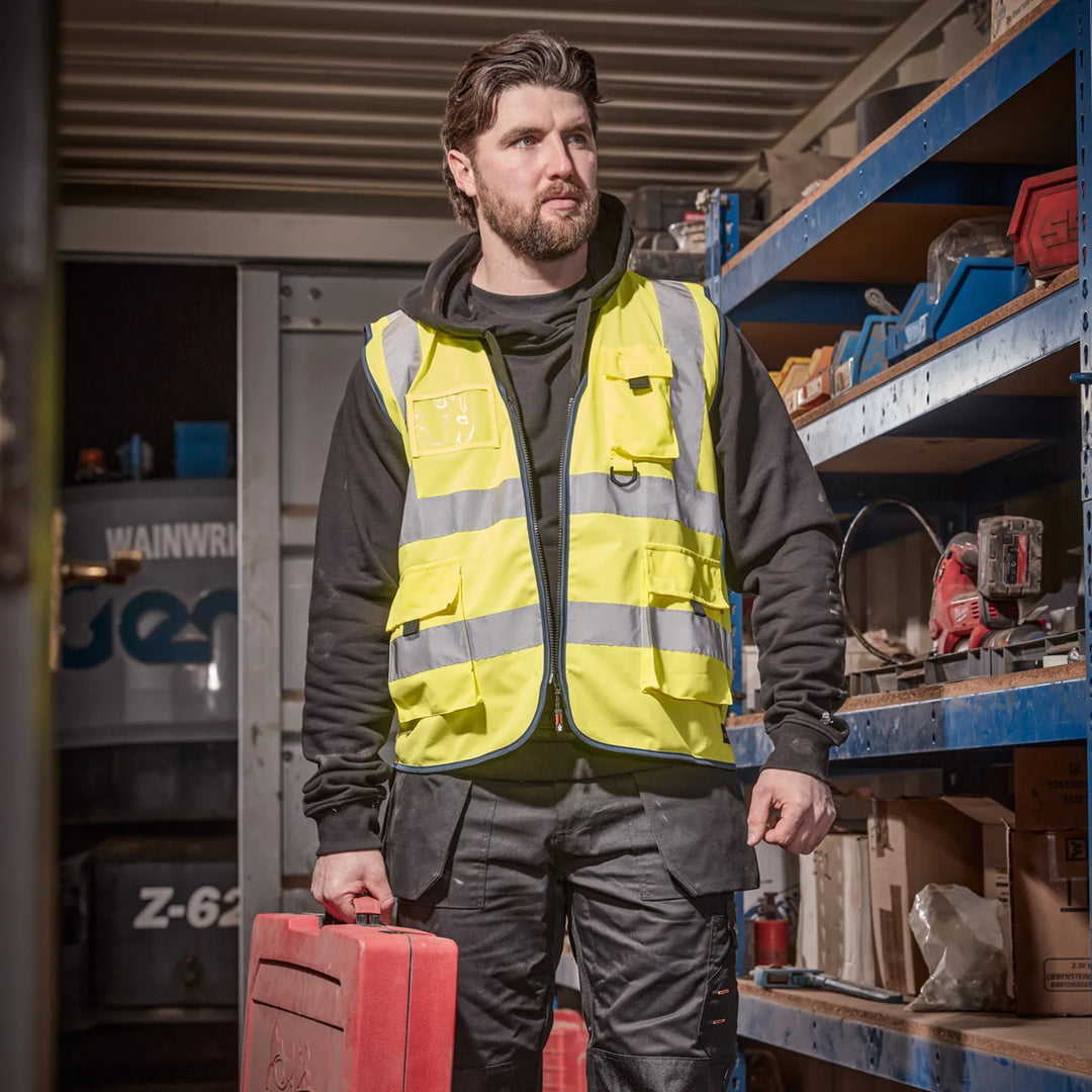 Scruffs Hi-Vis Technical Vest Yellow — Product Detail 412 
