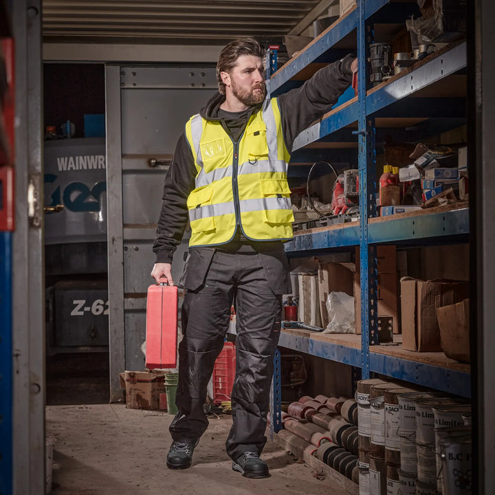 Scruffs Hi-Vis Technical Vest Yellow — Product Detail 413 