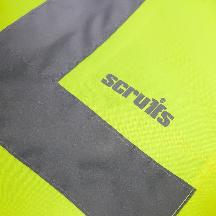 Scruffs Hi-Vis Waterproof Jacket Yellow/Navy — Product Detail 403 