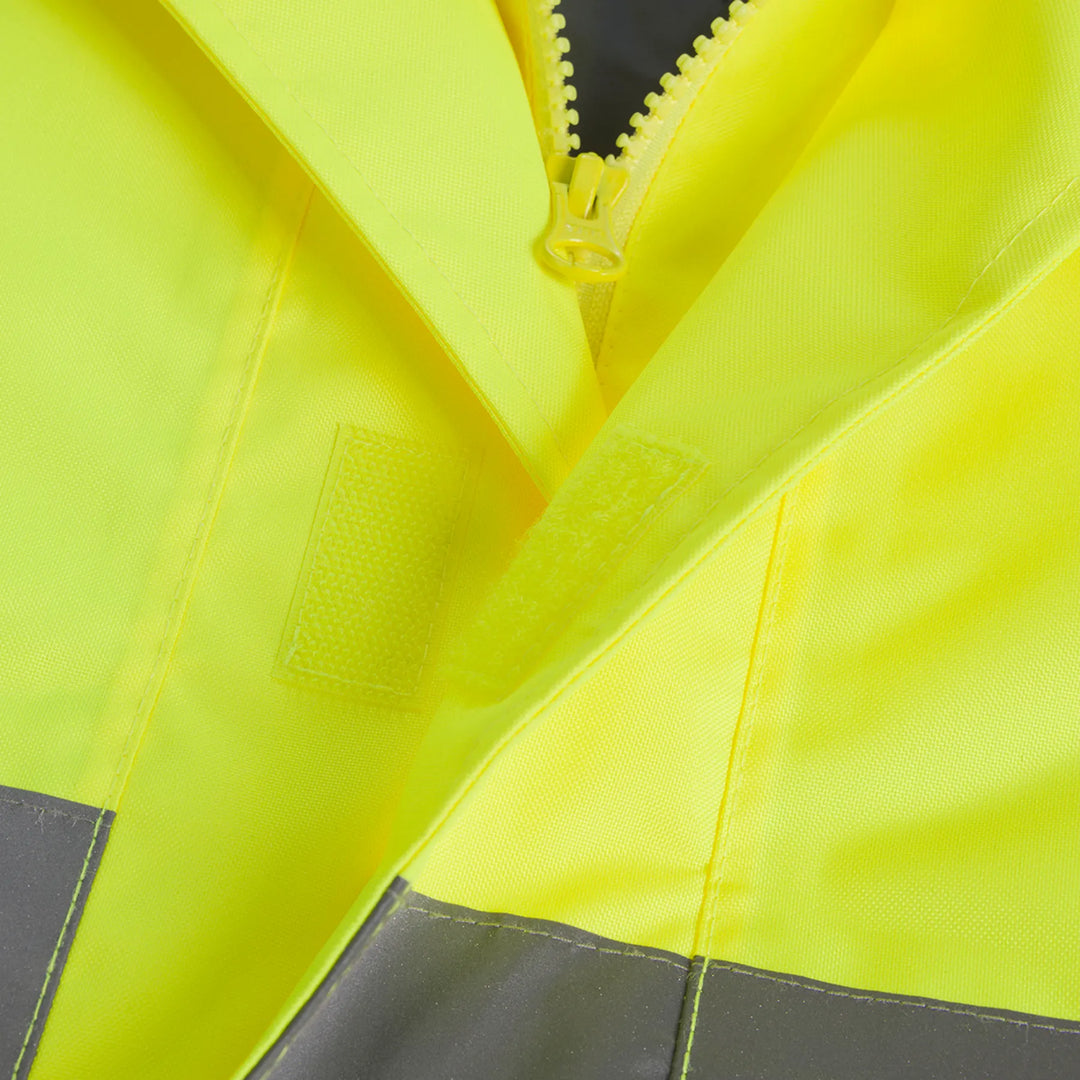 Scruffs Hi-Vis Waterproof Jacket Yellow/Navy — Product Detail 404 