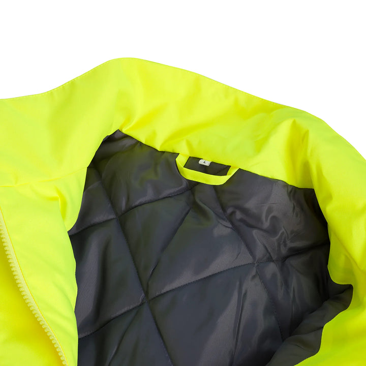 Scruffs Hi-Vis Waterproof Jacket Yellow/Navy — Product Detail 405 
