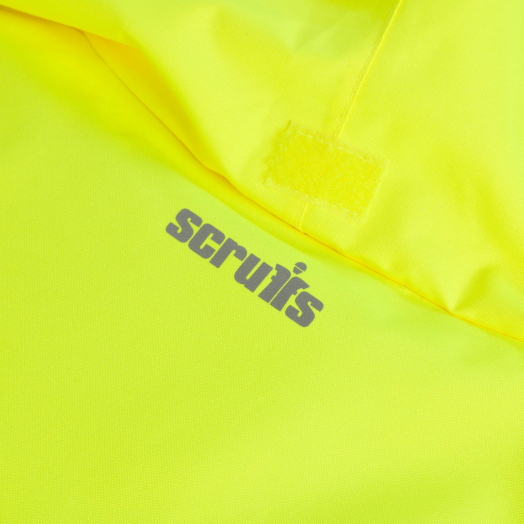 Scruffs Hi-Vis Waterproof Jacket Yellow/Navy — Product Detail 406 