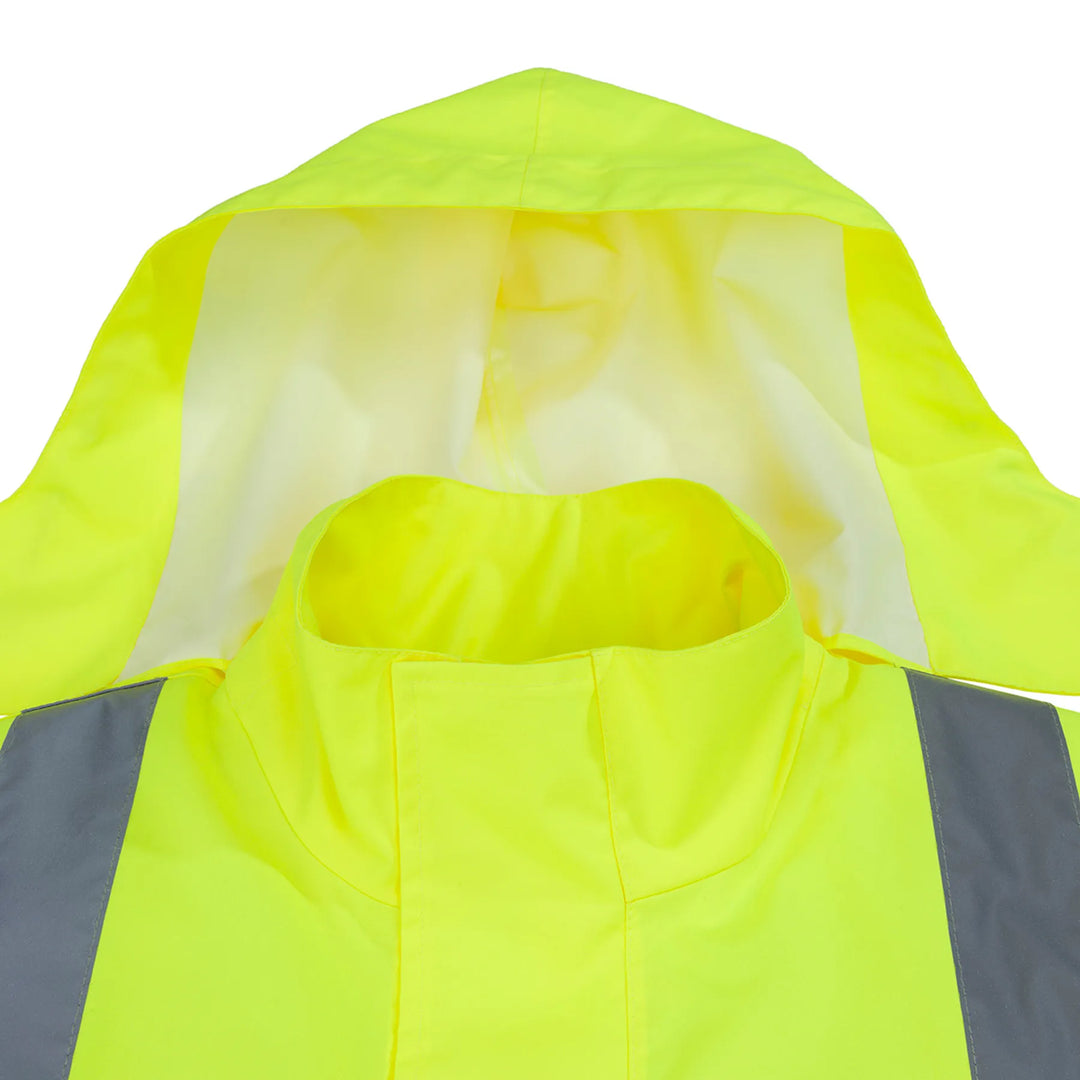 Scruffs Hi-Vis Waterproof Jacket Yellow/Navy — Product Detail 409 