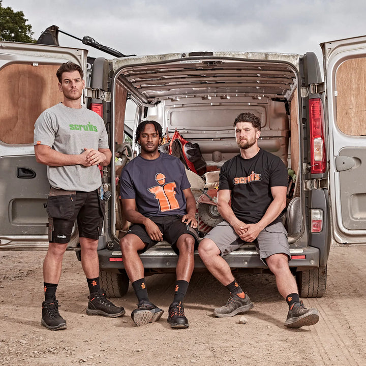 Scruffs Houghton Worker T-Shirt - 3 Pack Multi — Product Detail 4 