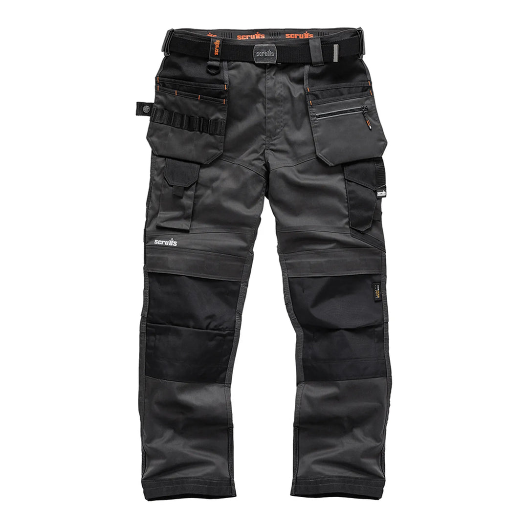 Scruffs Pro Flex Holster Trousers Graphite — Hero #colour_graphite