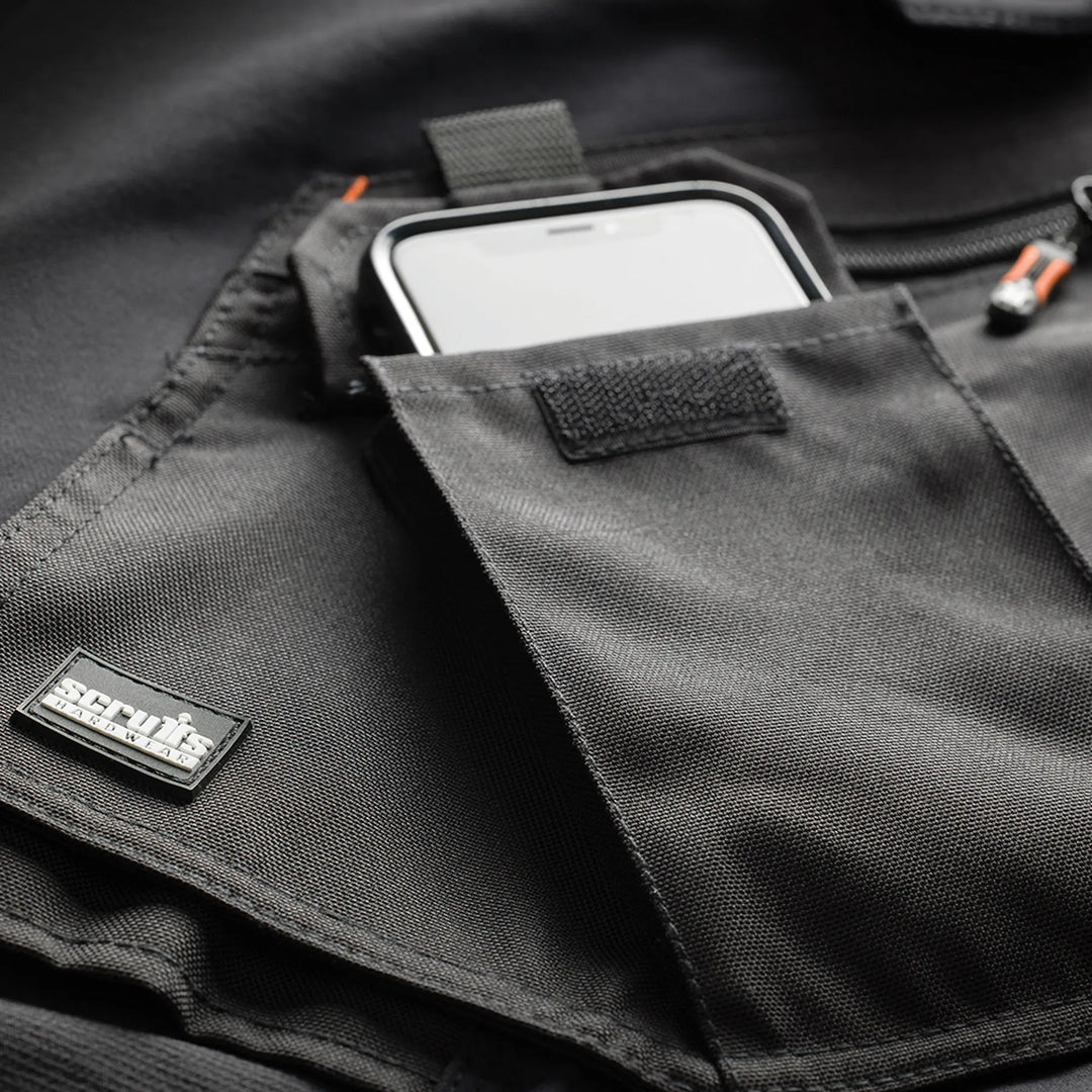 Scruffs Pro Flex Plus Holster Trousers Black — Product Detail 6 