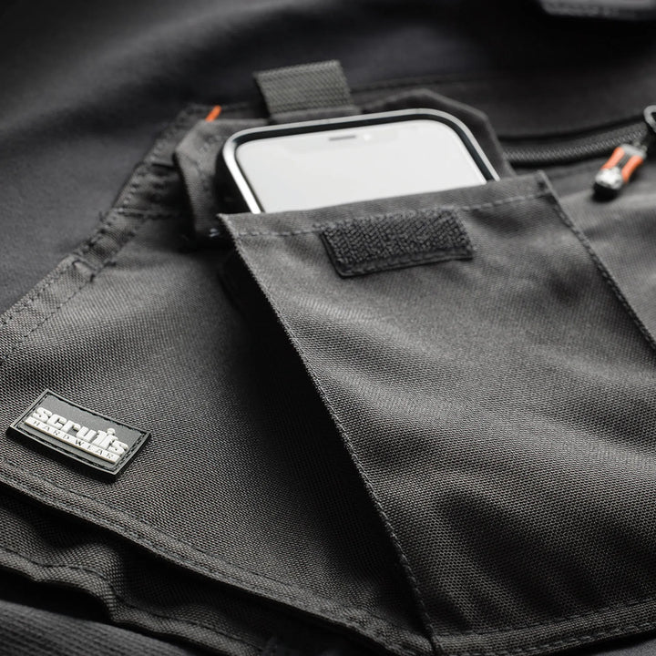 Scruffs Pro Flex Plus Holster Trousers Black — Product Detail 6 