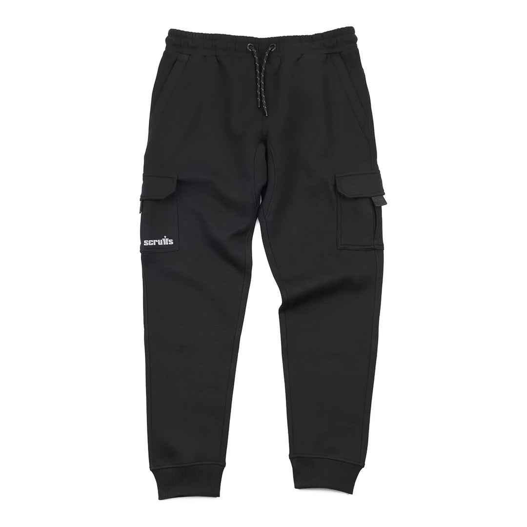 Scruffs Slim Fit Joggers Black — Hero #colour_black
