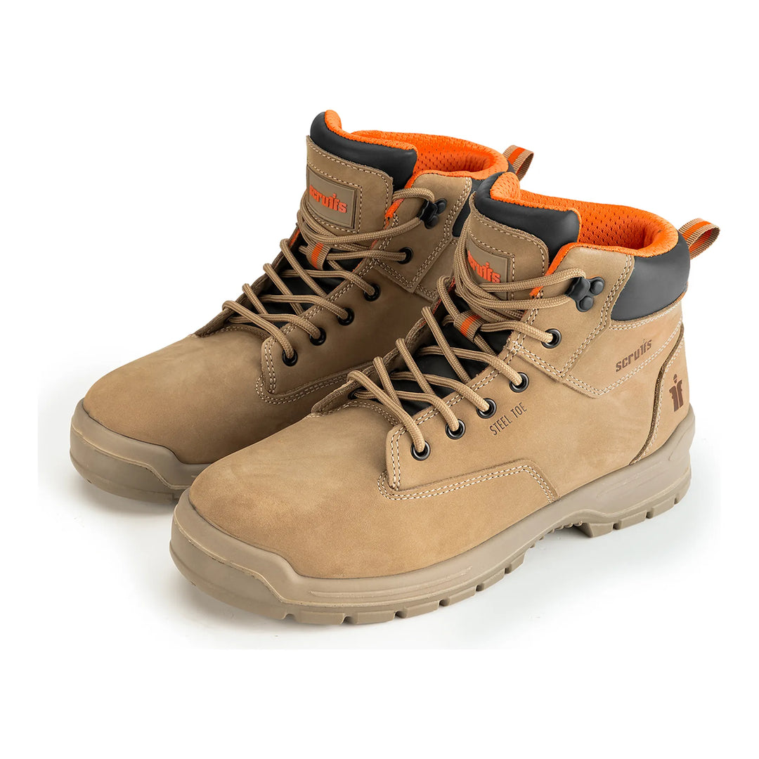 Scruffs Stratton SB Safety Boots Stone — Product Detail 405 