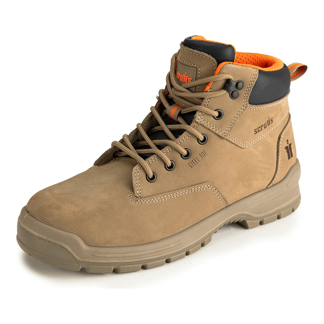 Scruffs Stratton SB Safety Boots Stone — Product Detail 408 