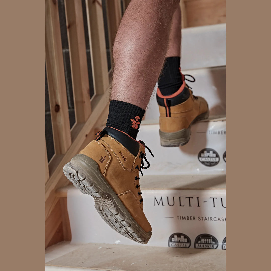 Scruffs Stratton SB Safety Boots Tan — Product Detail 407 