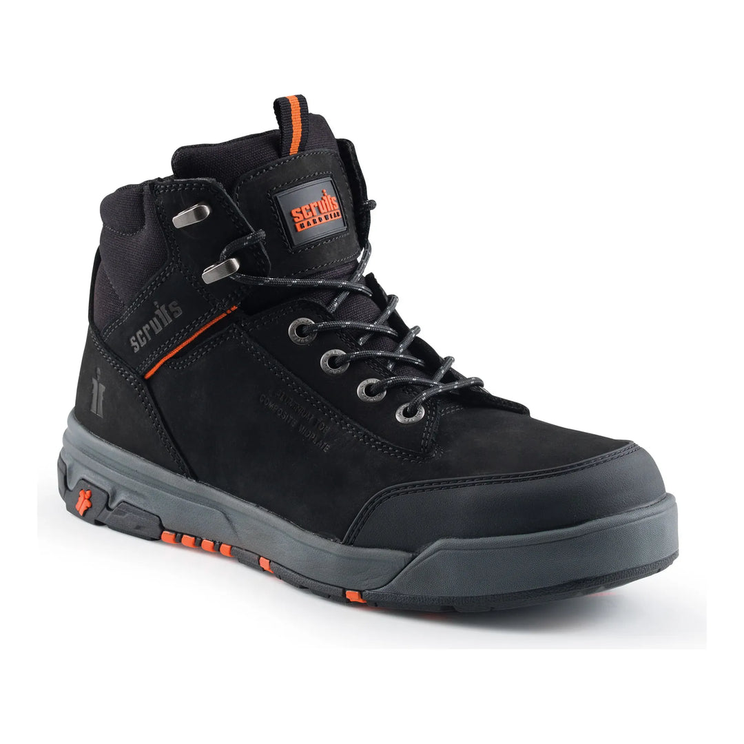 Scruffs Switchback 3 S3L Safety Boots Black — Hero #colour_black