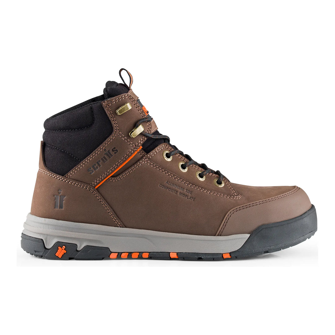 Scruffs Switchback 3 S3L Safety Boots Brown — Product Detail 1 