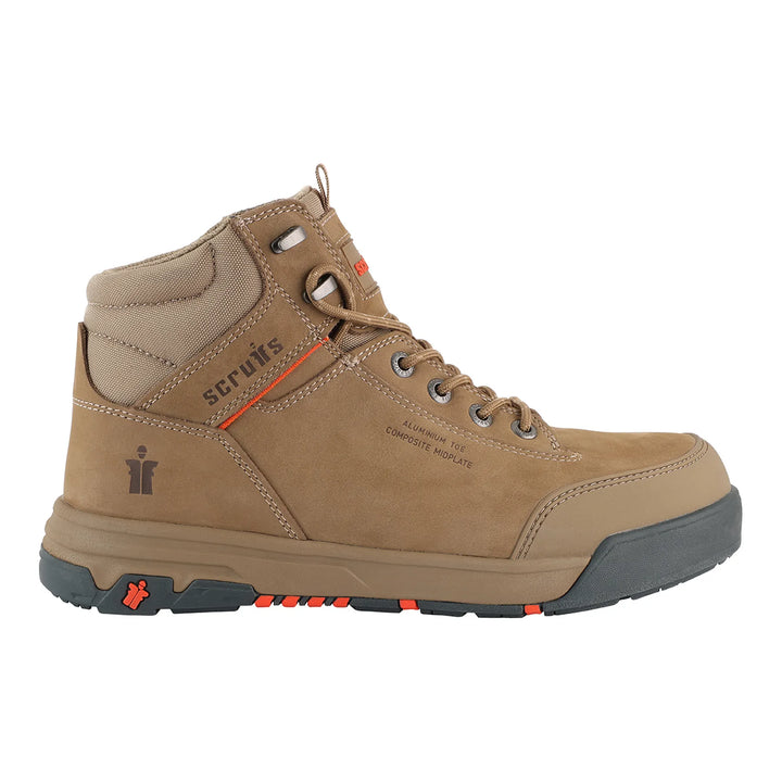 Scruffs Switchback 3 S3L Safety Boots Stone — Hero 