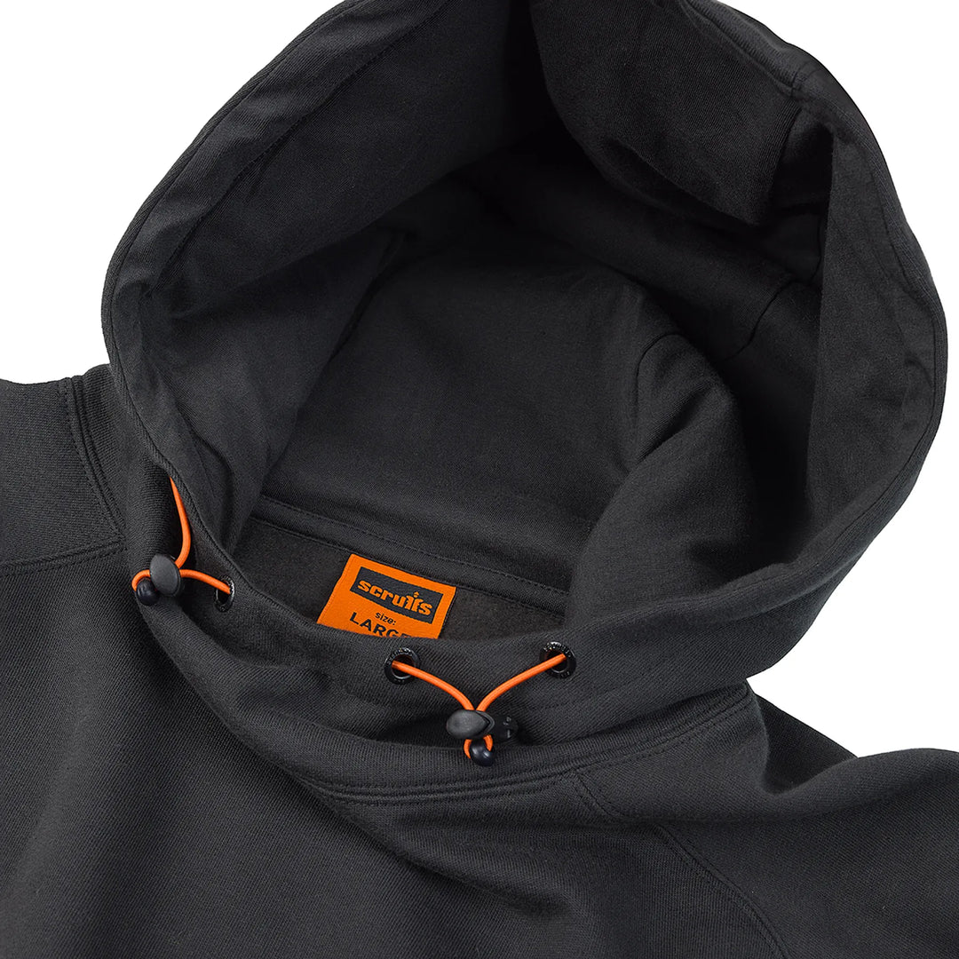 Scruffs Tamworth Logo Hoodie Black — Product Detail 2