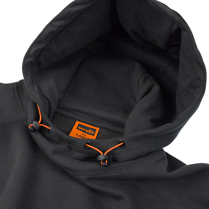 Scruffs Tamworth Logo Hoodie Black — Product Detail 2