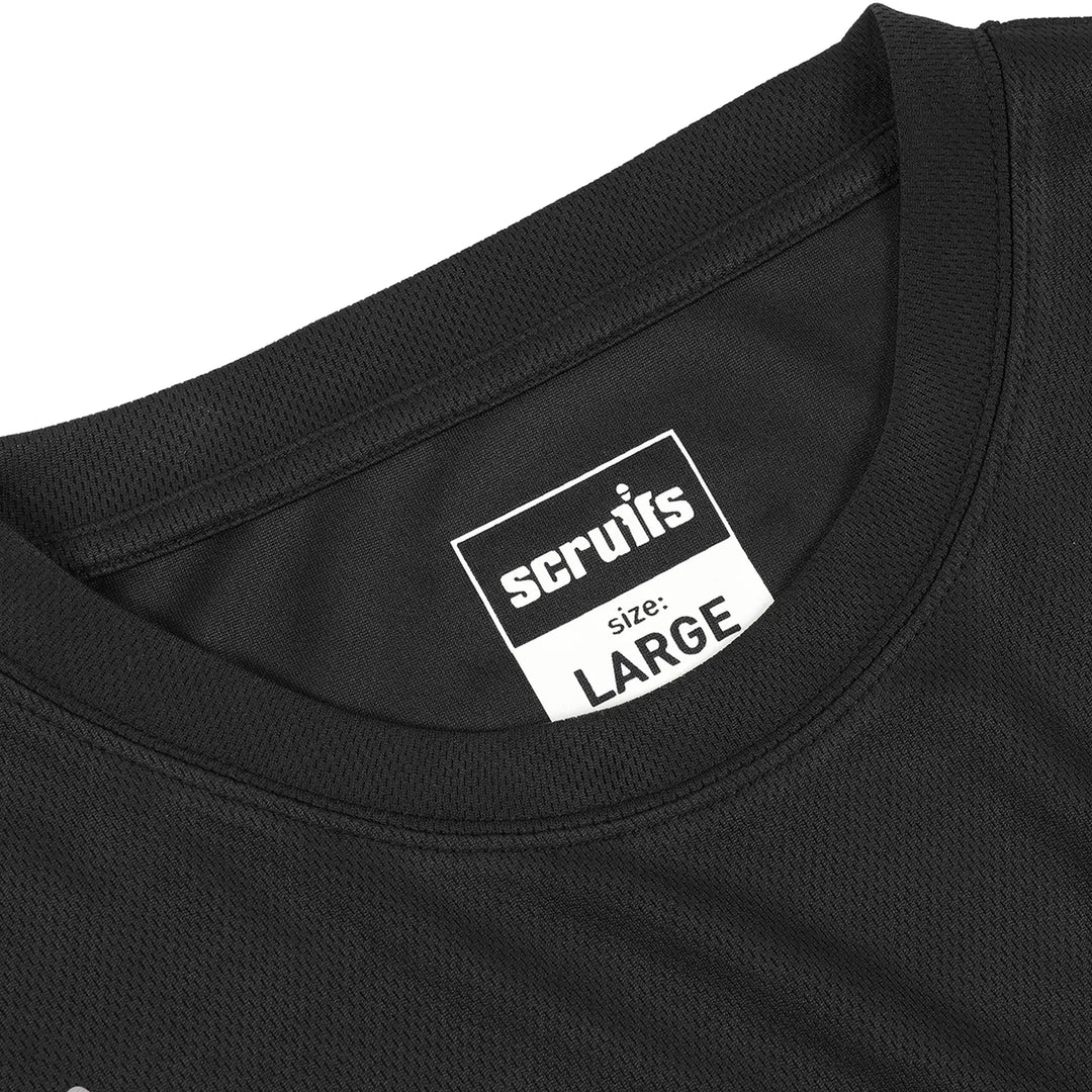 Scruffs Tech T-Shirt Black — Product Detail 5 