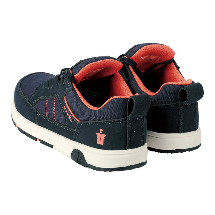 Scruffs Telford SB Safety Trainers Navy — Back View 