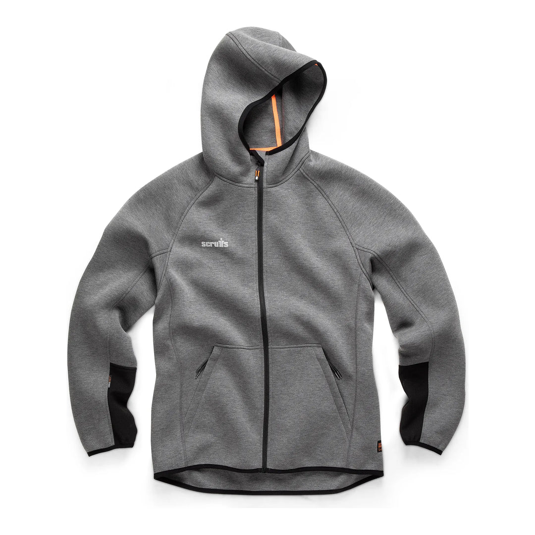 Scruffs Trade Air-Layer Hoodie Charcoal — Hero #colour_charcoal