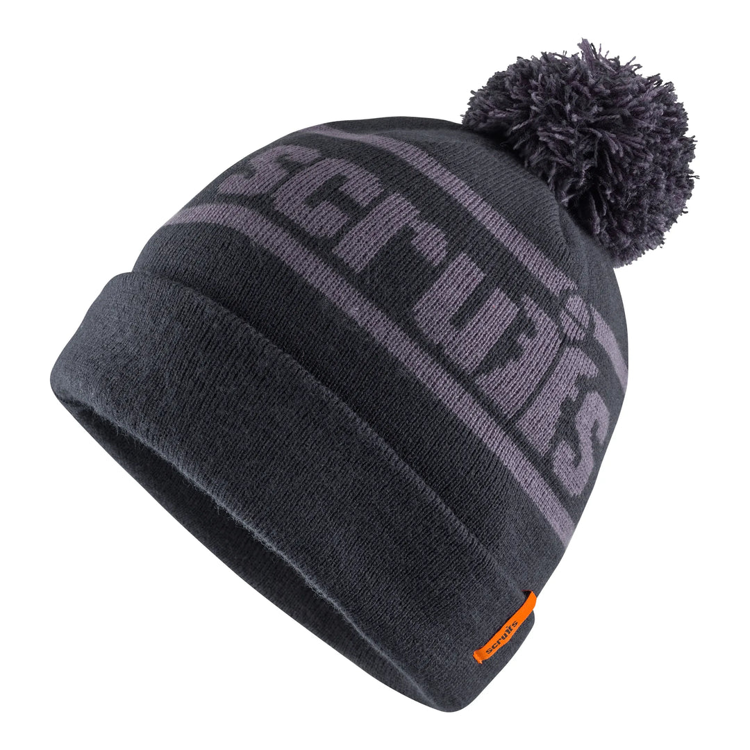 Scruffs Trade Bobble Hat Black/Orange — Product Detail 1 