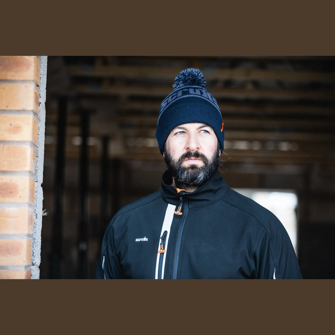 Scruffs Trade Bobble Hat Black/Orange — Product Detail 2 