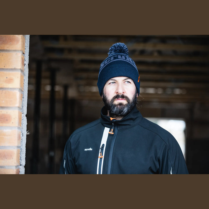 Scruffs Trade Bobble Hat Black/Orange — Product Detail 2 