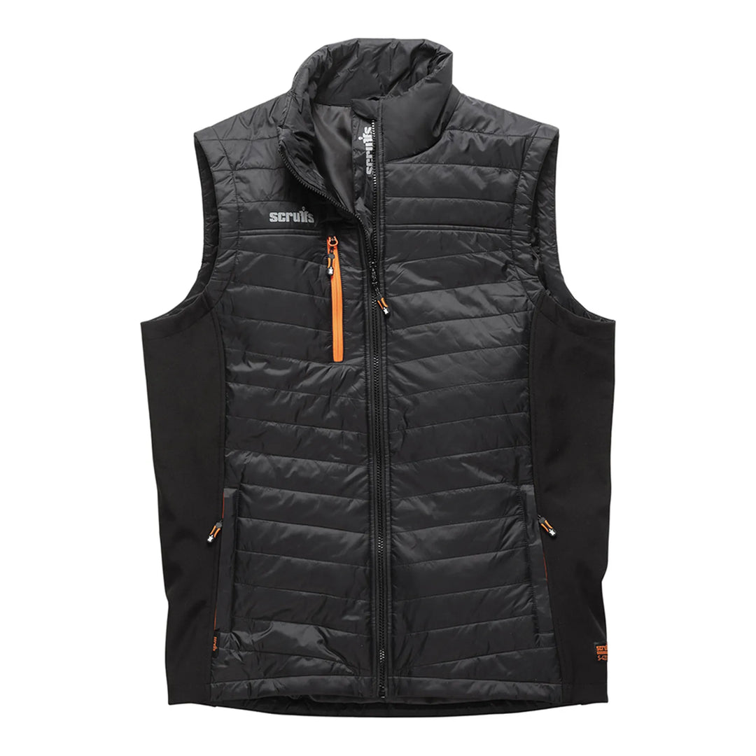 Scruffs Trade Bodywarmer Black — Hero #colour_black