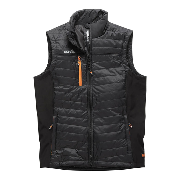Scruffs Trade Bodywarmer Black — Hero 