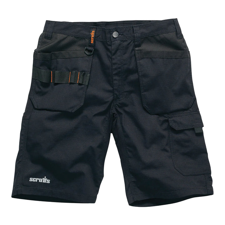 Scruffs Trade Flex Holster Shorts Black — Hero 