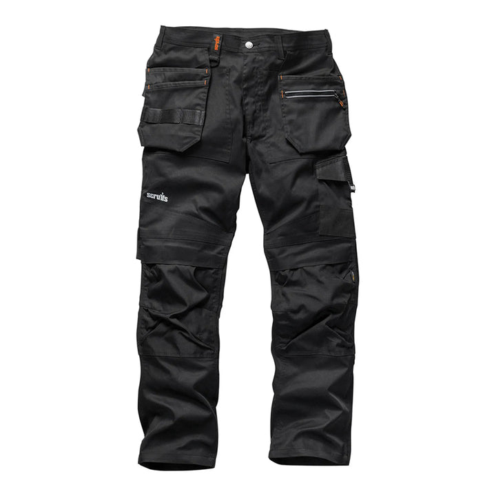 Scruffs Trade Flex Holster Trousers Black — Hero 