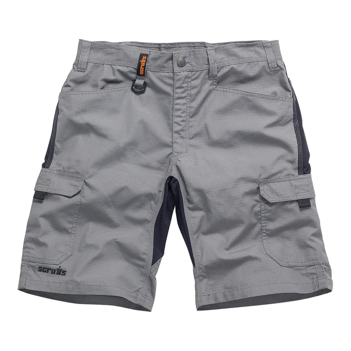 Scruffs Trade Flex Shorts Graphite — Hero 