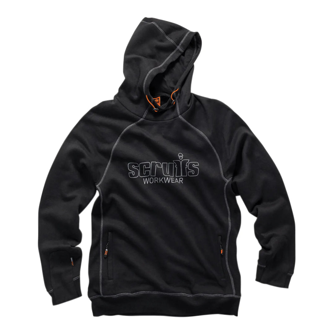 Scruffs Trade Hoodie Black — Hero #colour_black