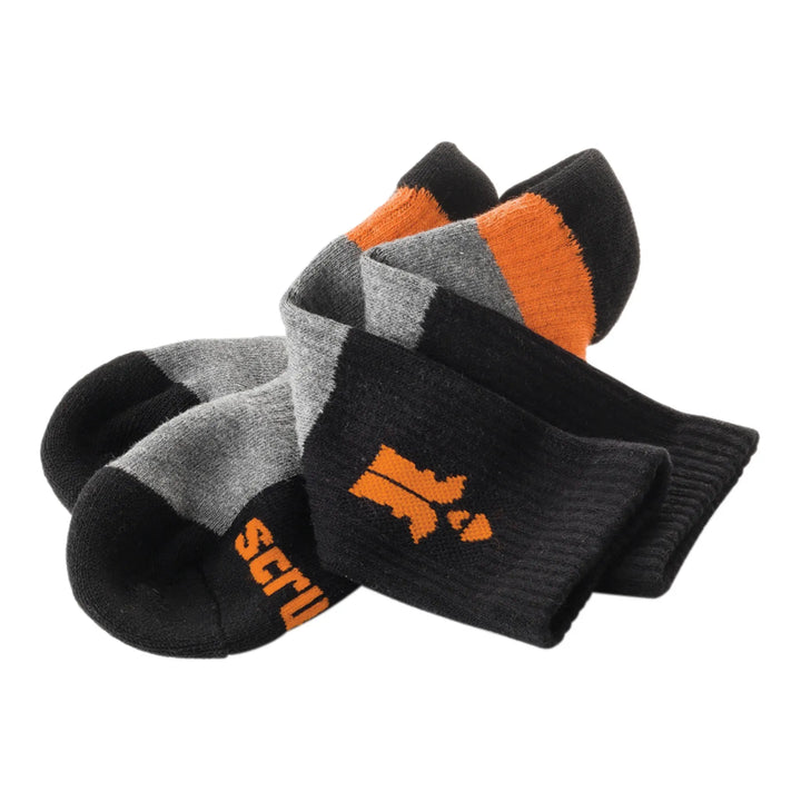 Scruffs Trade Socks 3 Pack Black — Product Detail 402 