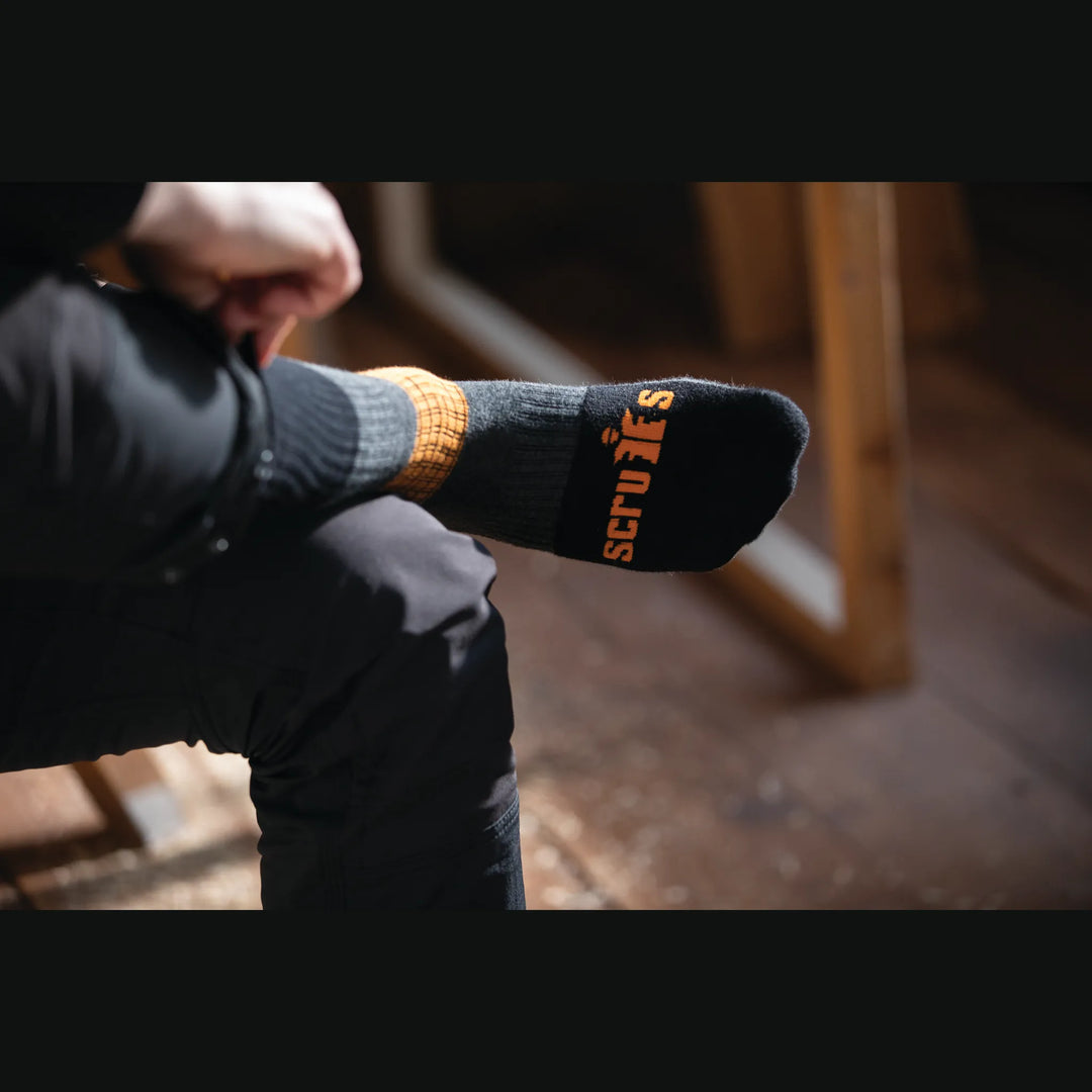 Scruffs Trade Socks 3 Pack Black — Product Detail 403 