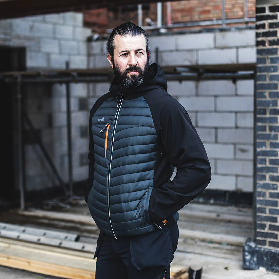 Scruffs Trade Thermo Jacket Black — Worn on Site 